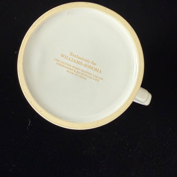 Williams Sonoma Mug Gold Christmas Tree Microwave Dishwasher Safe Excellent Gift - Picture 5 of 12